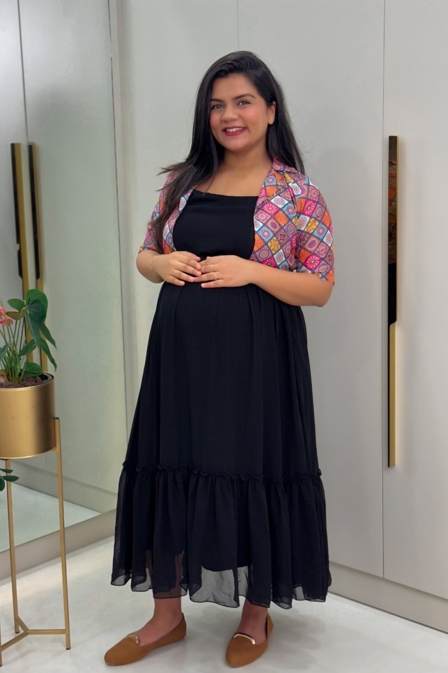 Dress and 4 Shrug Combo