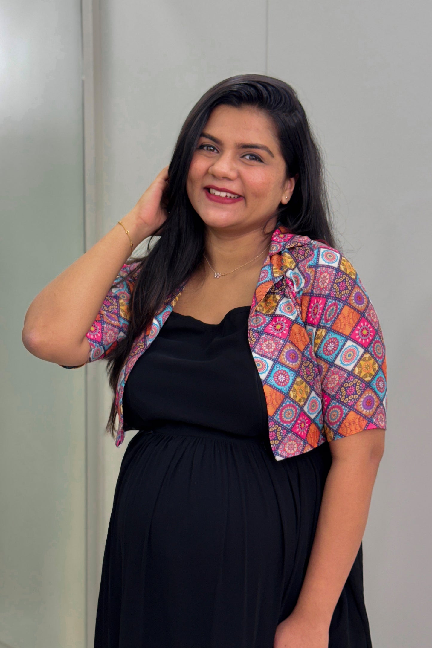 Dress and 4 Shrug Combo