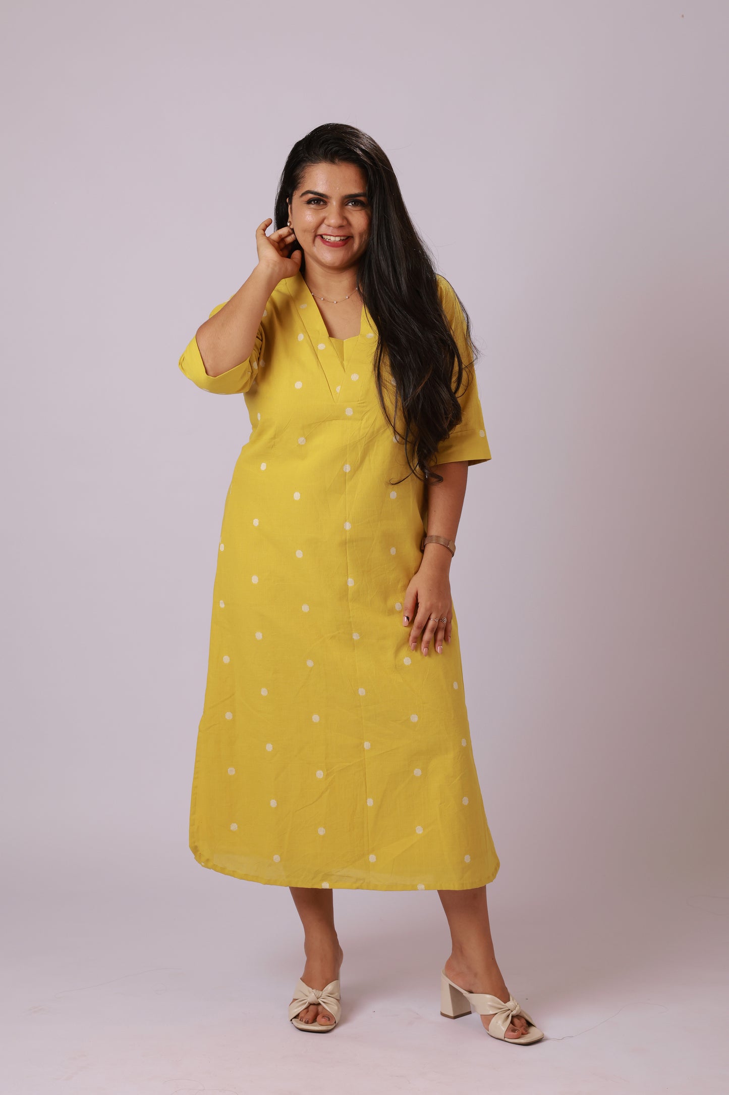 Sunny Cotton Maxi Dress