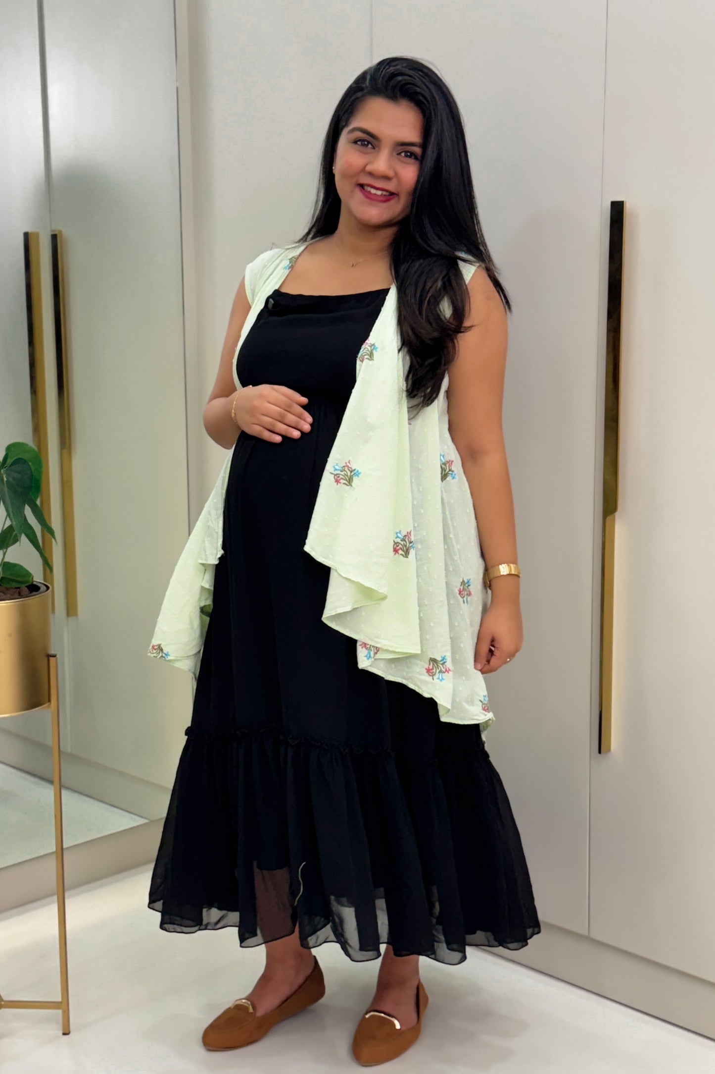 Dress and 4 Shrug Combo