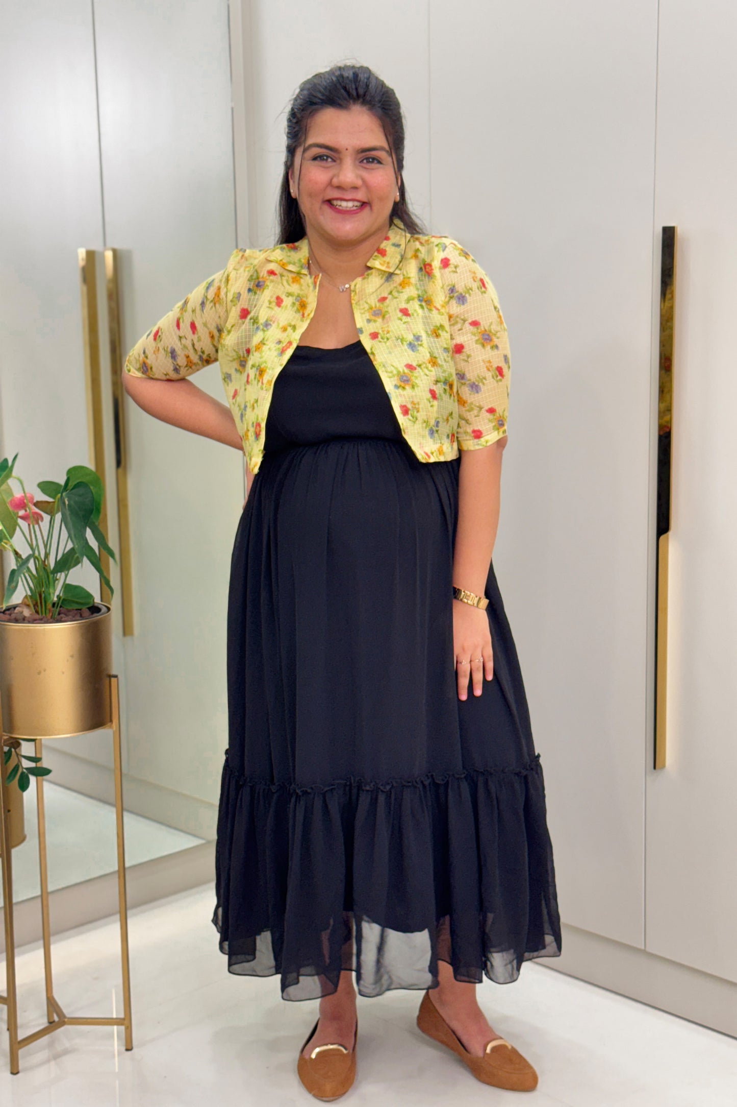 Dress and 4 Shrug Combo