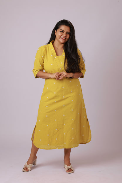 Sunny Cotton Maxi Dress