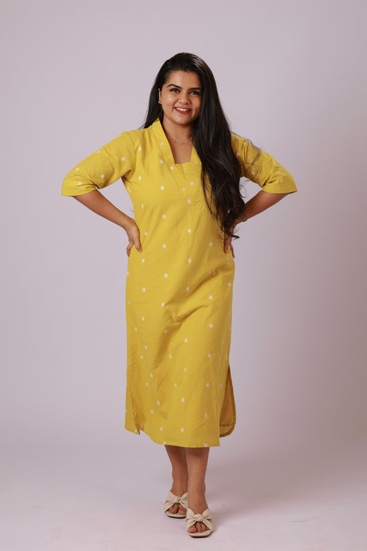 Sunny Cotton Maxi Dress