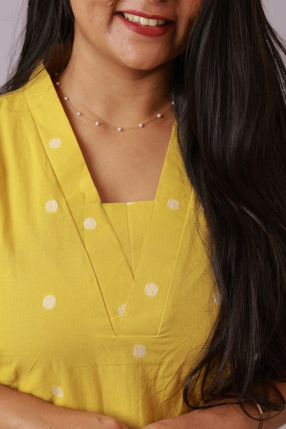 Sunny Cotton Maxi Dress