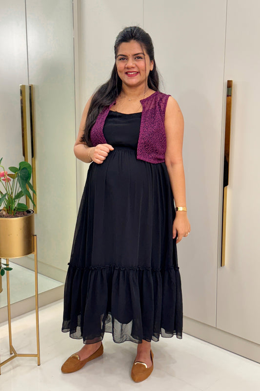 Dress and 4 Shrug Combo