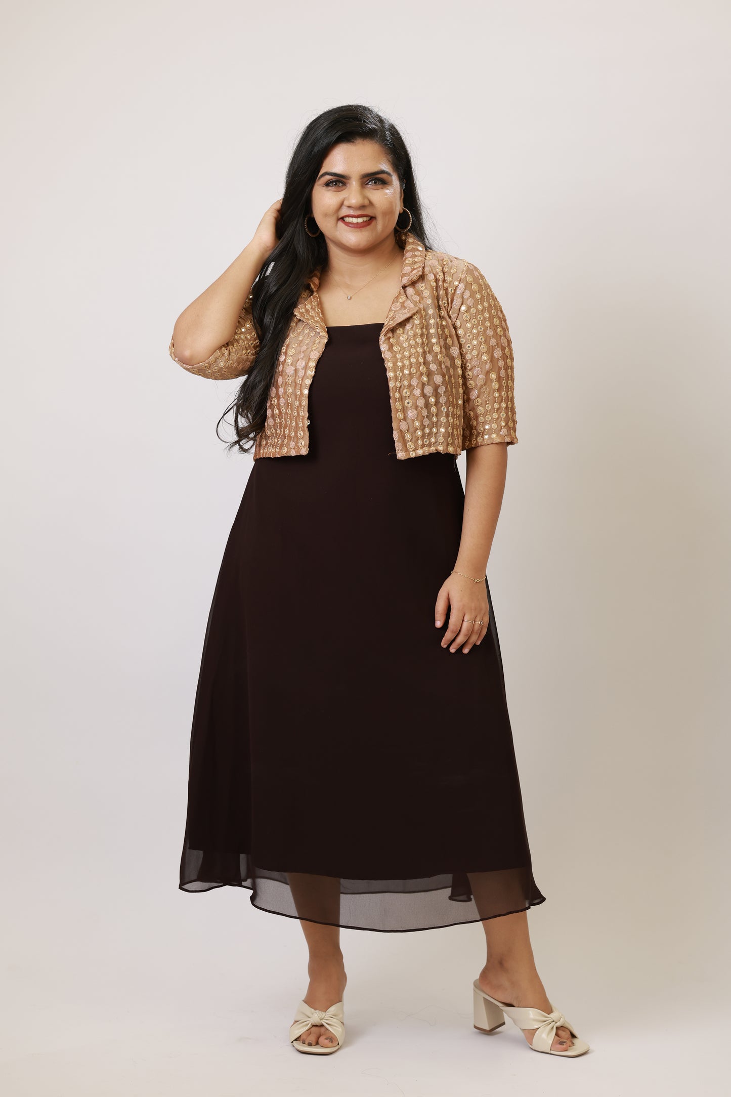 Brownie with Short Jacket