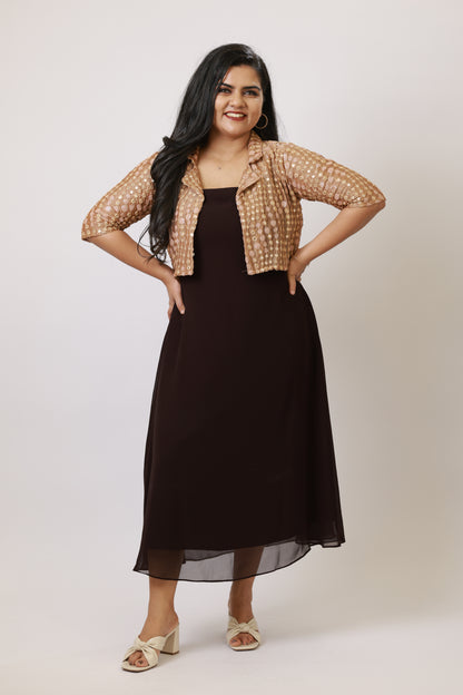 Brownie with Short Jacket