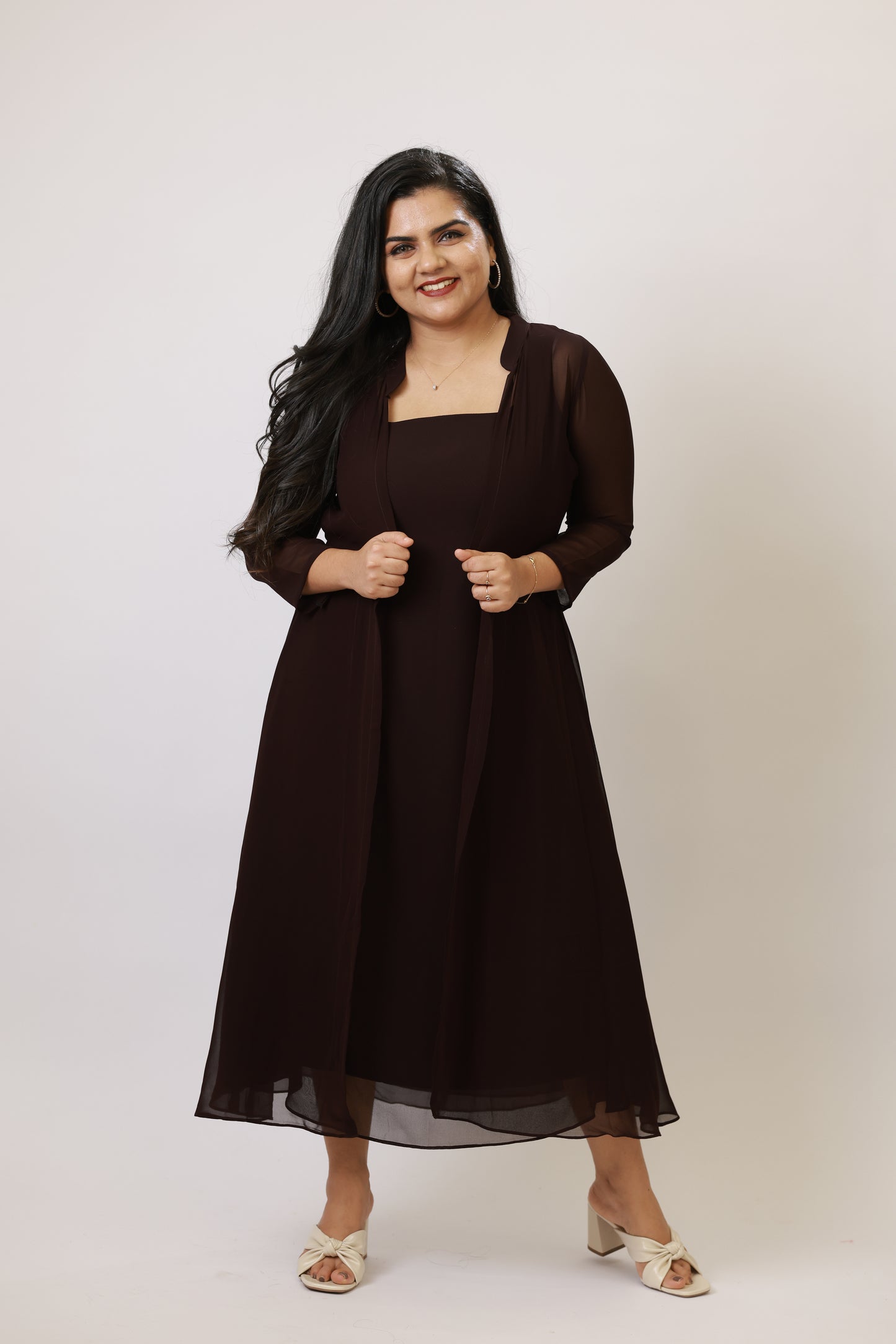 Brownie with Long Brown Jacket