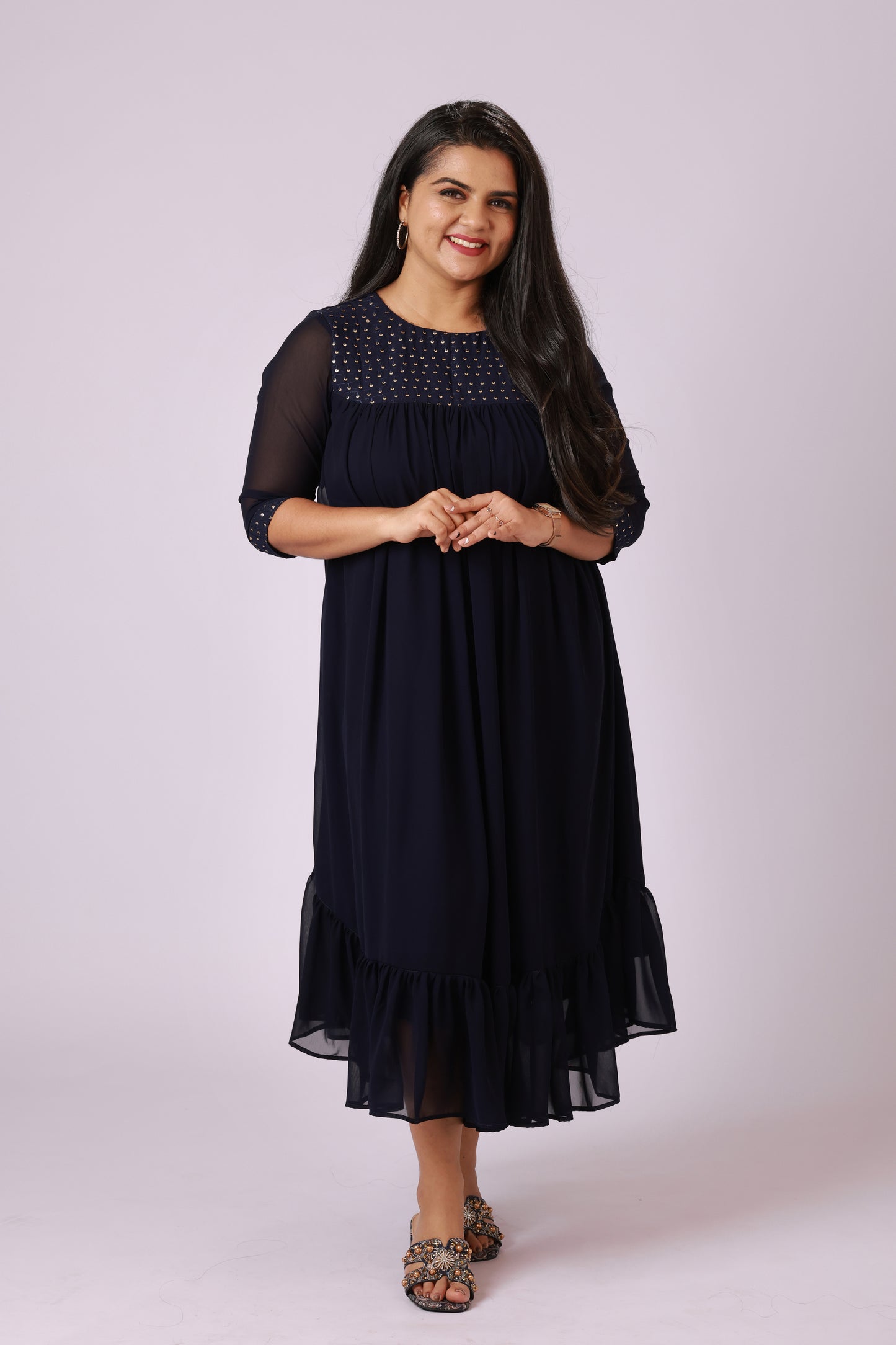 Mist Flared Dress