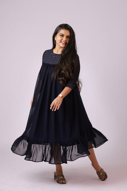 Mist Flared Dress