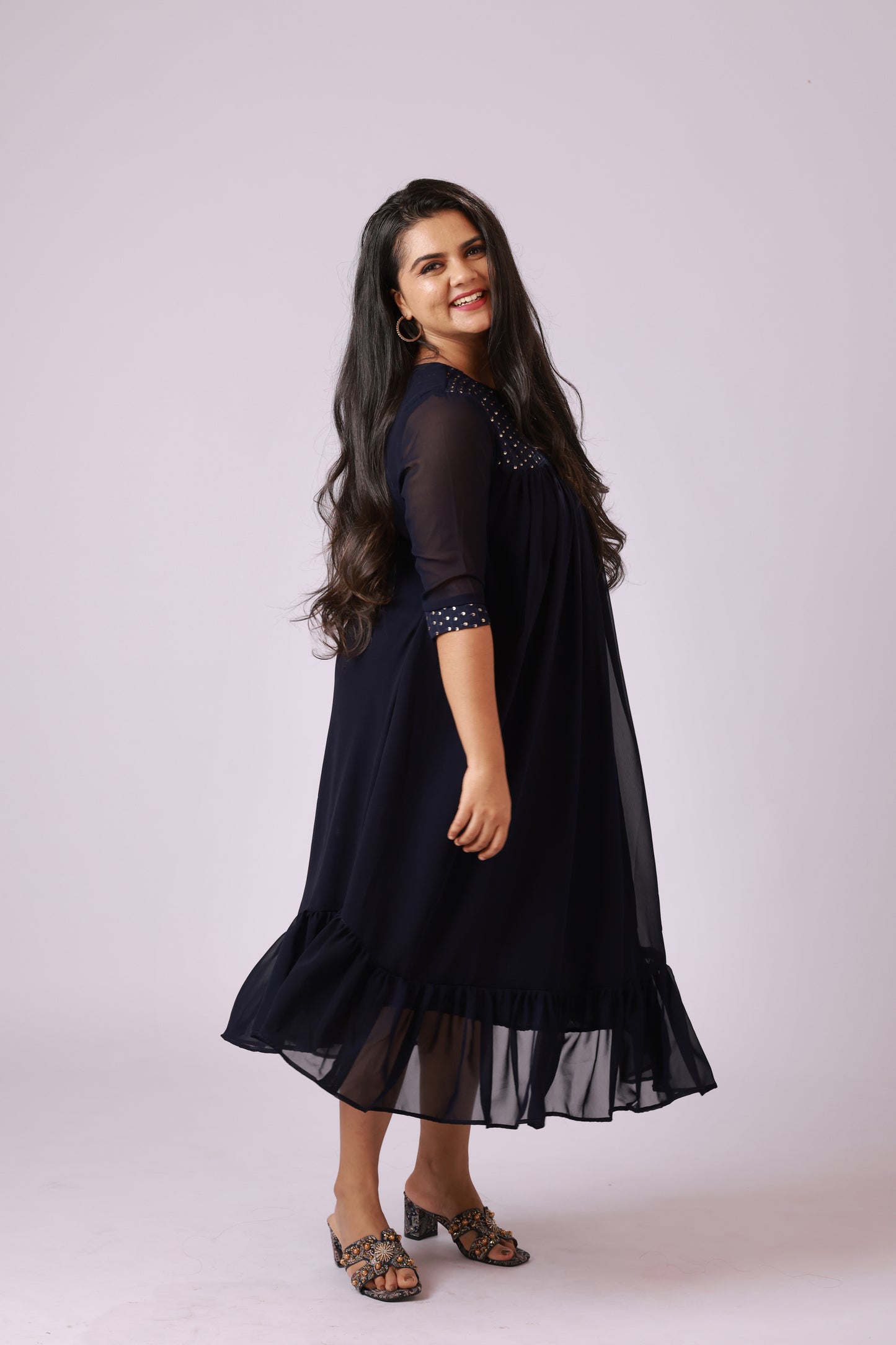 Mist Flared Dress
