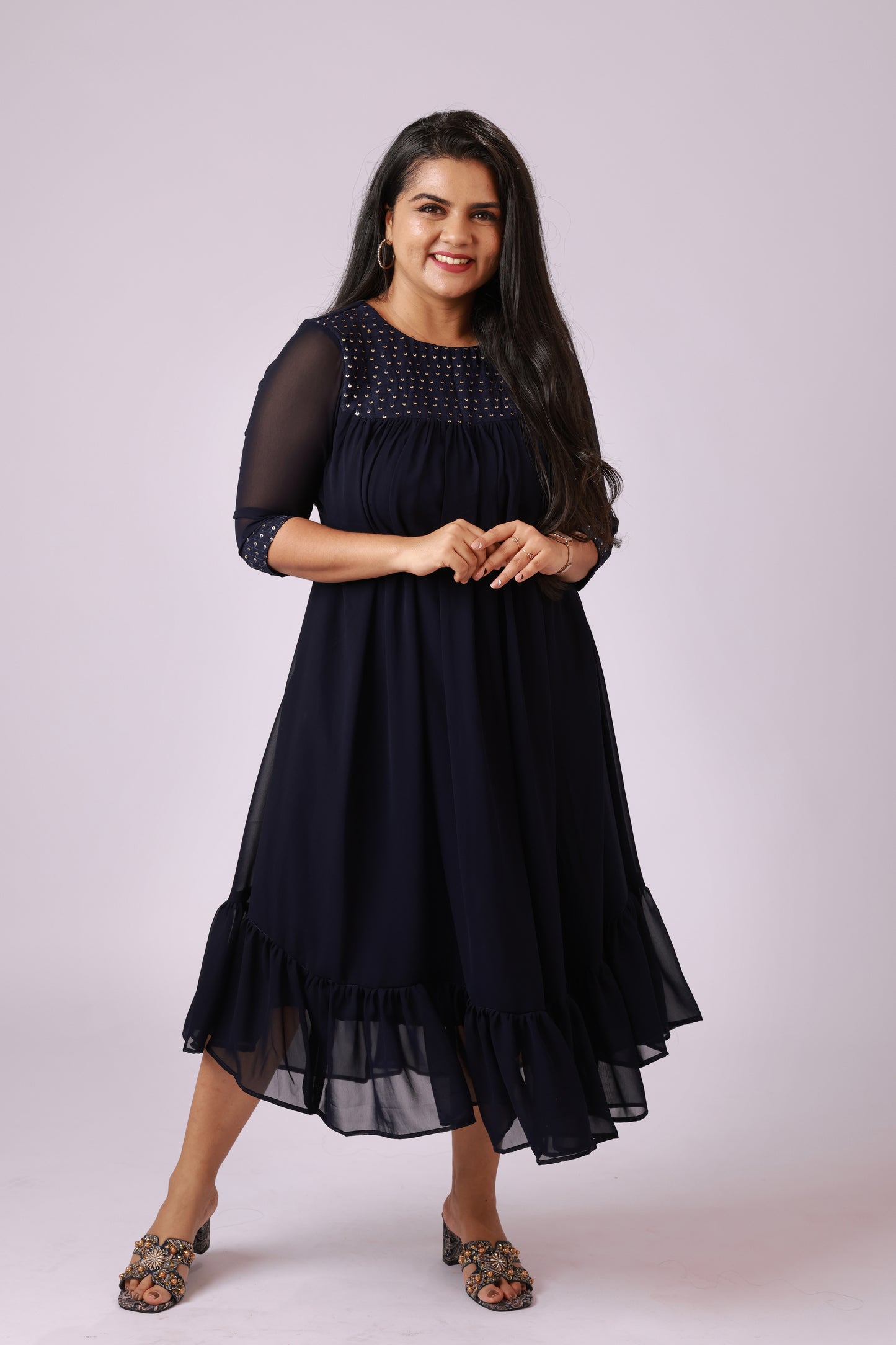 Mist Flared Dress