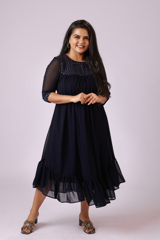 Mist Flared Dress