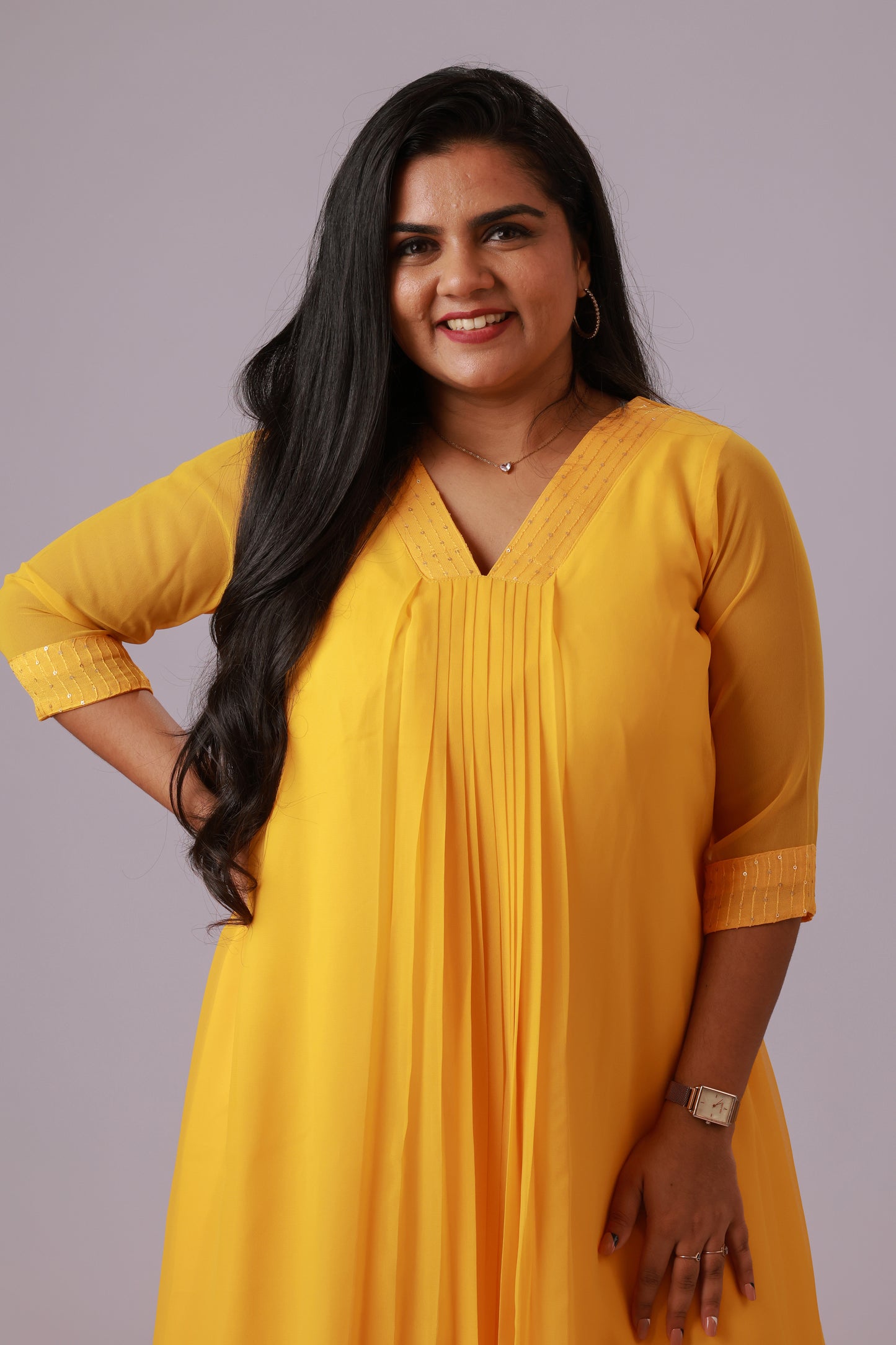Sunlit A-Line Dress