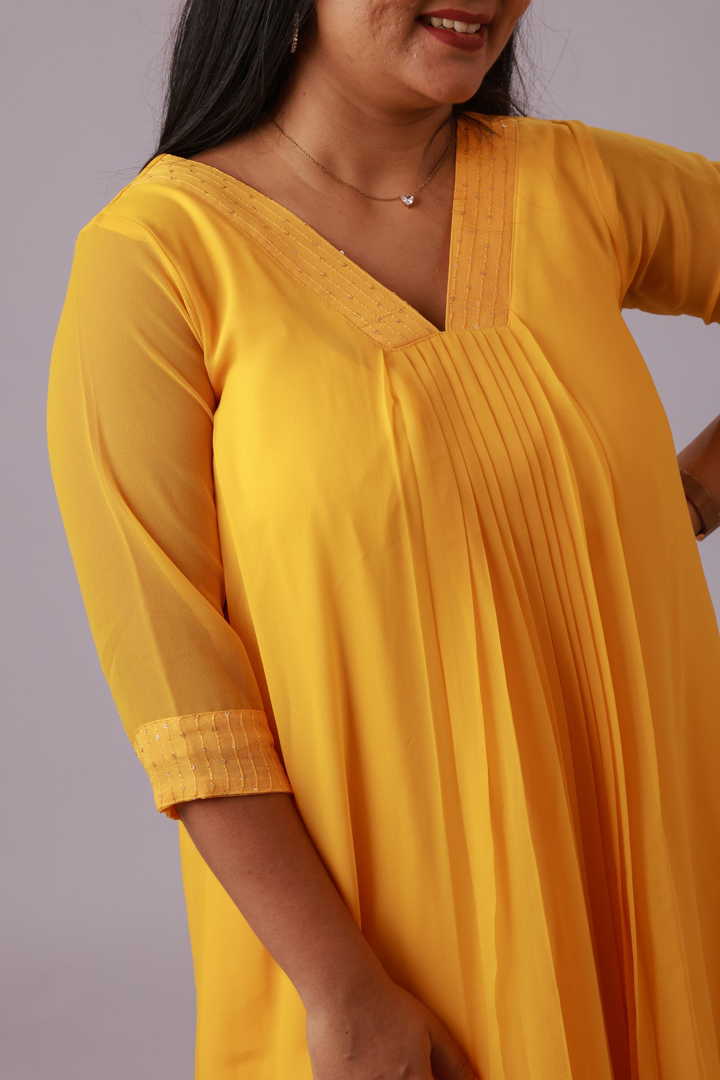Sunlit A-Line Dress