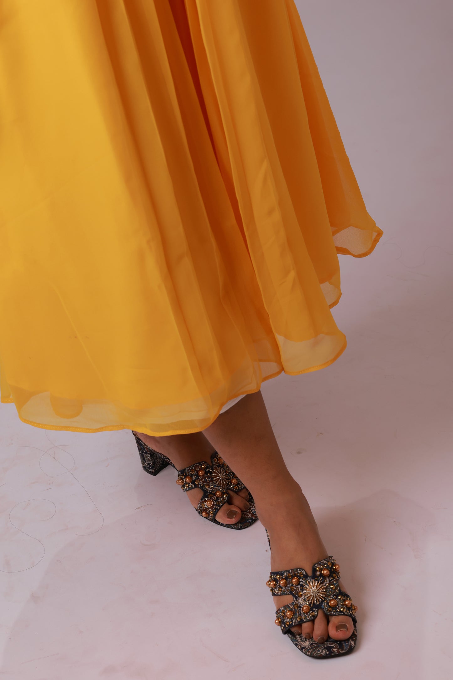 Sunlit A-Line Dress