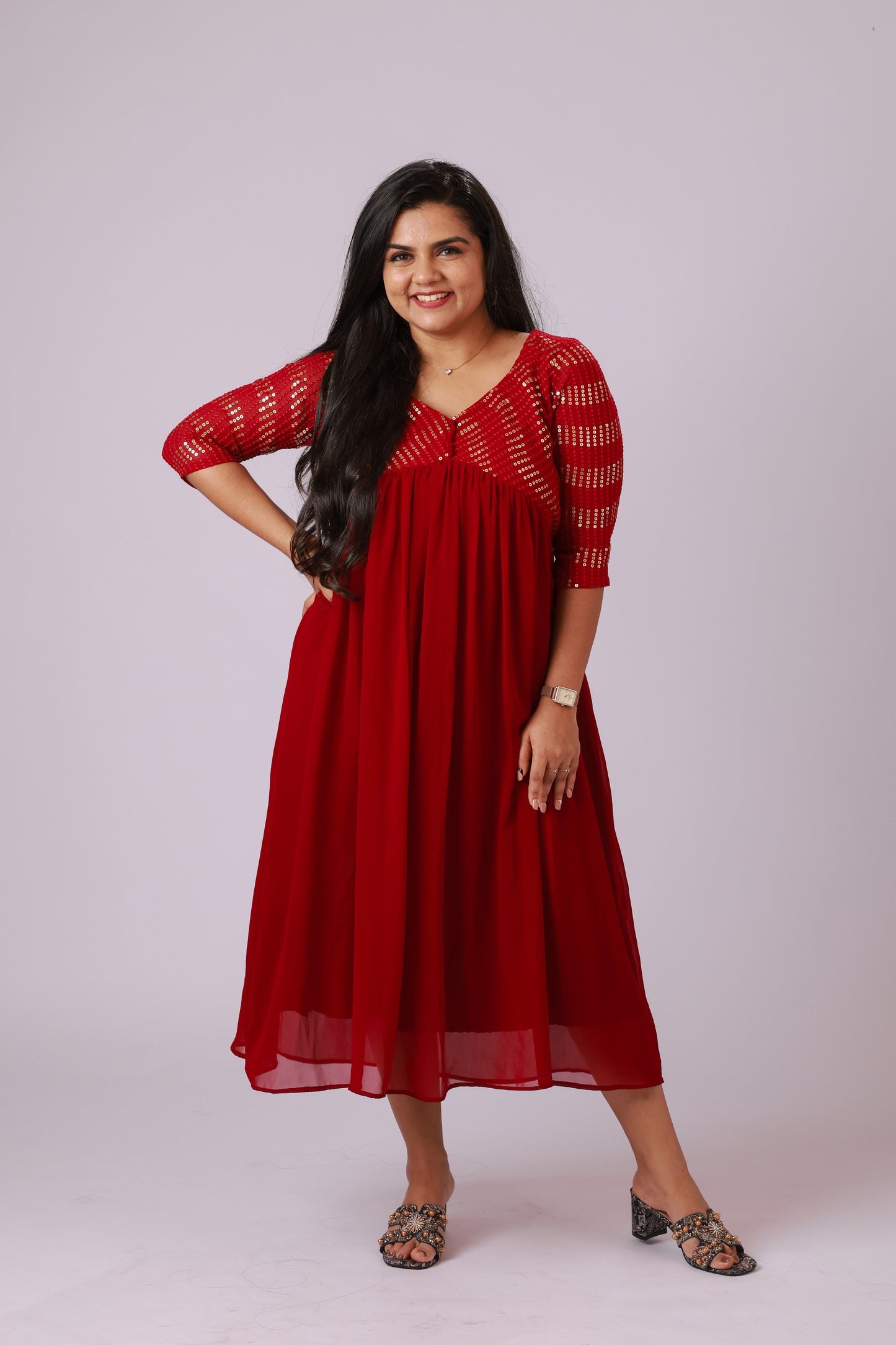 Ruby Alia Cut Kurti