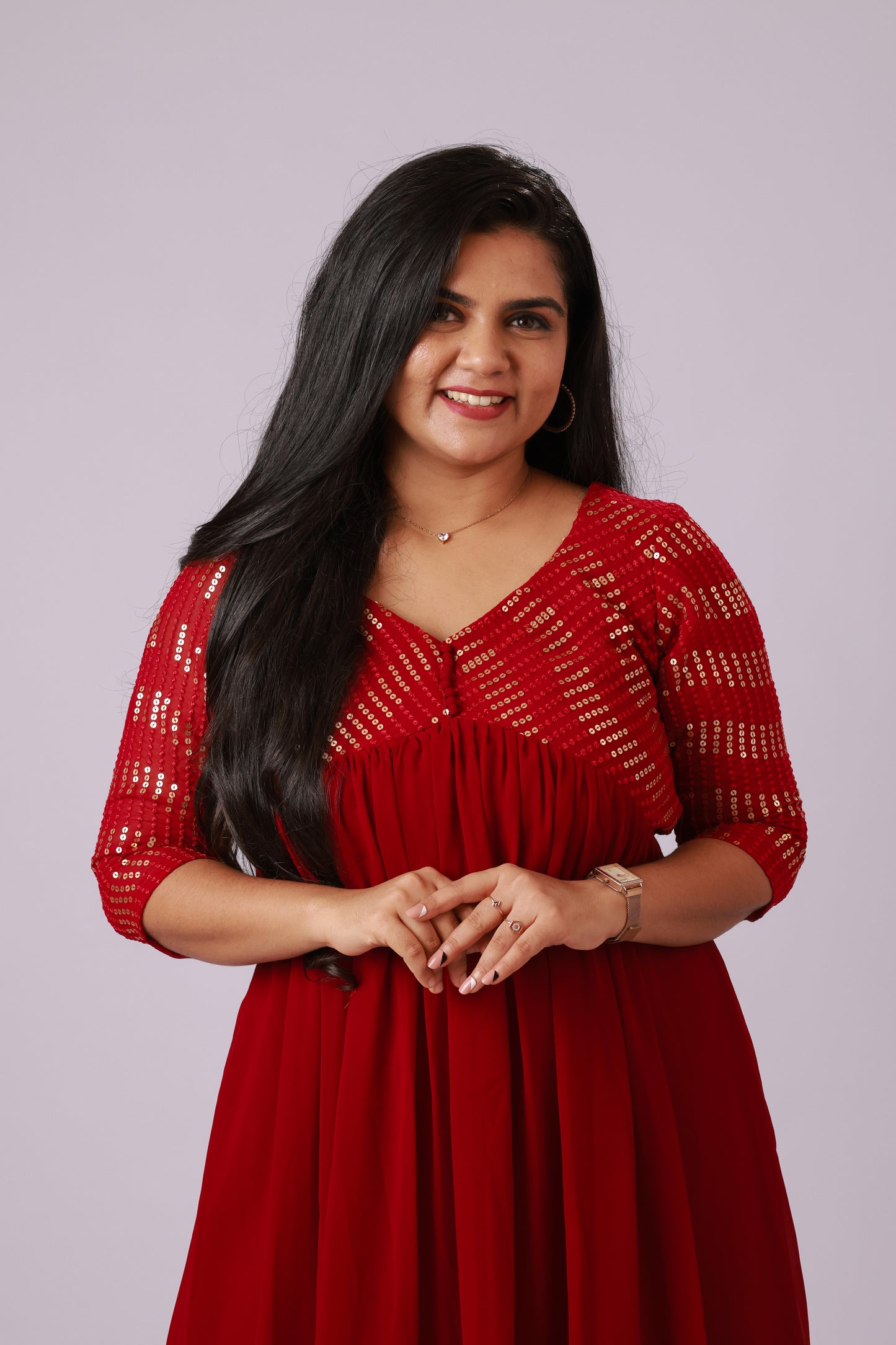 Ruby Alia Cut Kurti